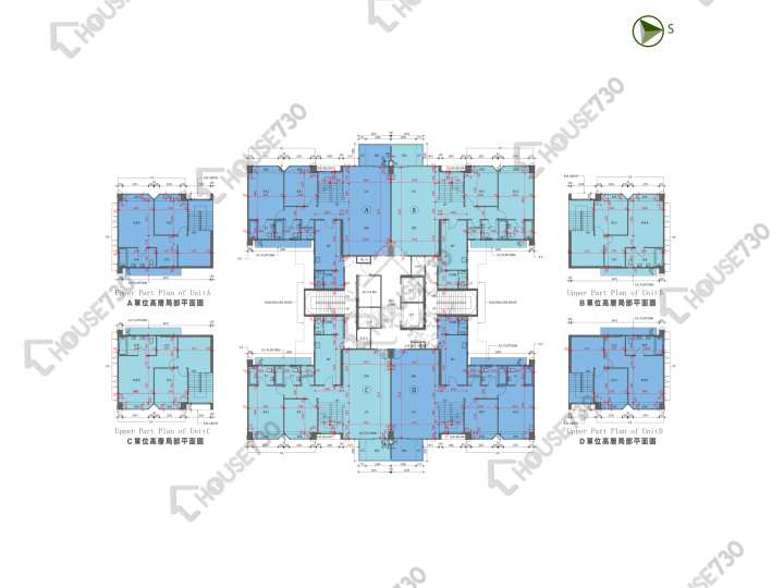 嘉御山 平面圖 嘉御山 3座 15樓 樓層平面圖 - House730