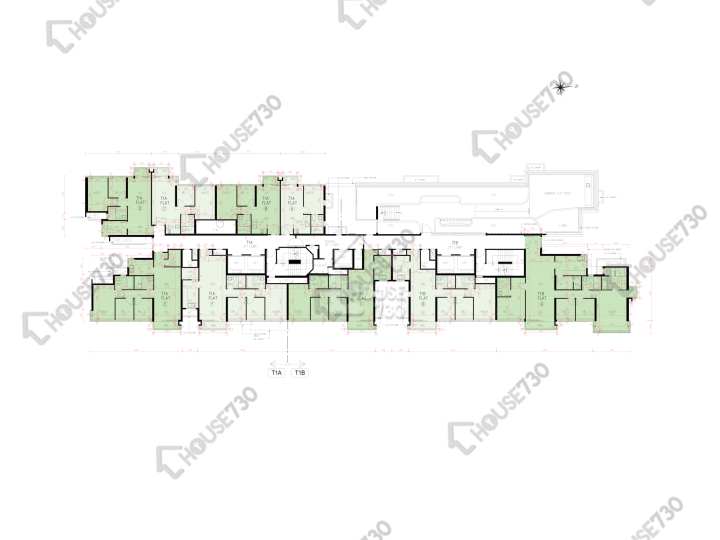上源 平面圖 上源 1A座 19樓 樓層平面圖 - House730