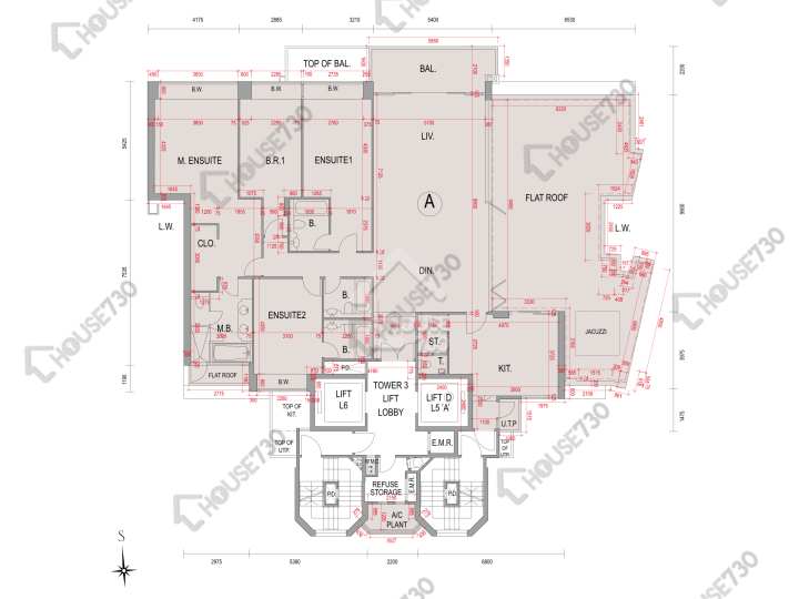 One Mayfair Floor Plans One Mayfair Tower 3 9/F Floor Plan - House730