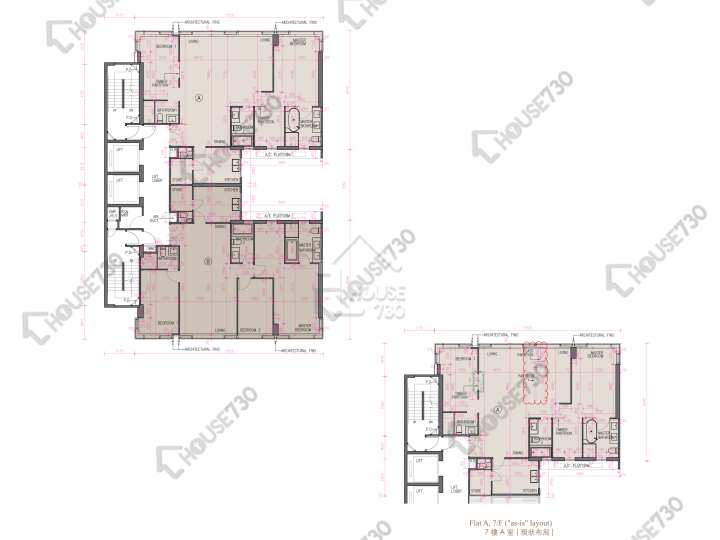 明寓 平面圖 明寓 7樓 樓層平面圖 - House730