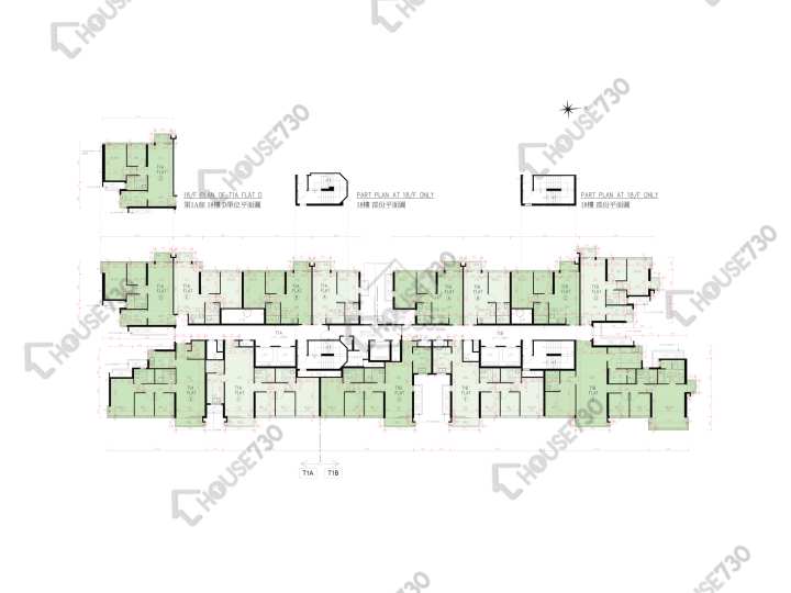 上源 平面圖 上源 1A座 3,5-12,15-17,18樓 樓層平面圖 - House730