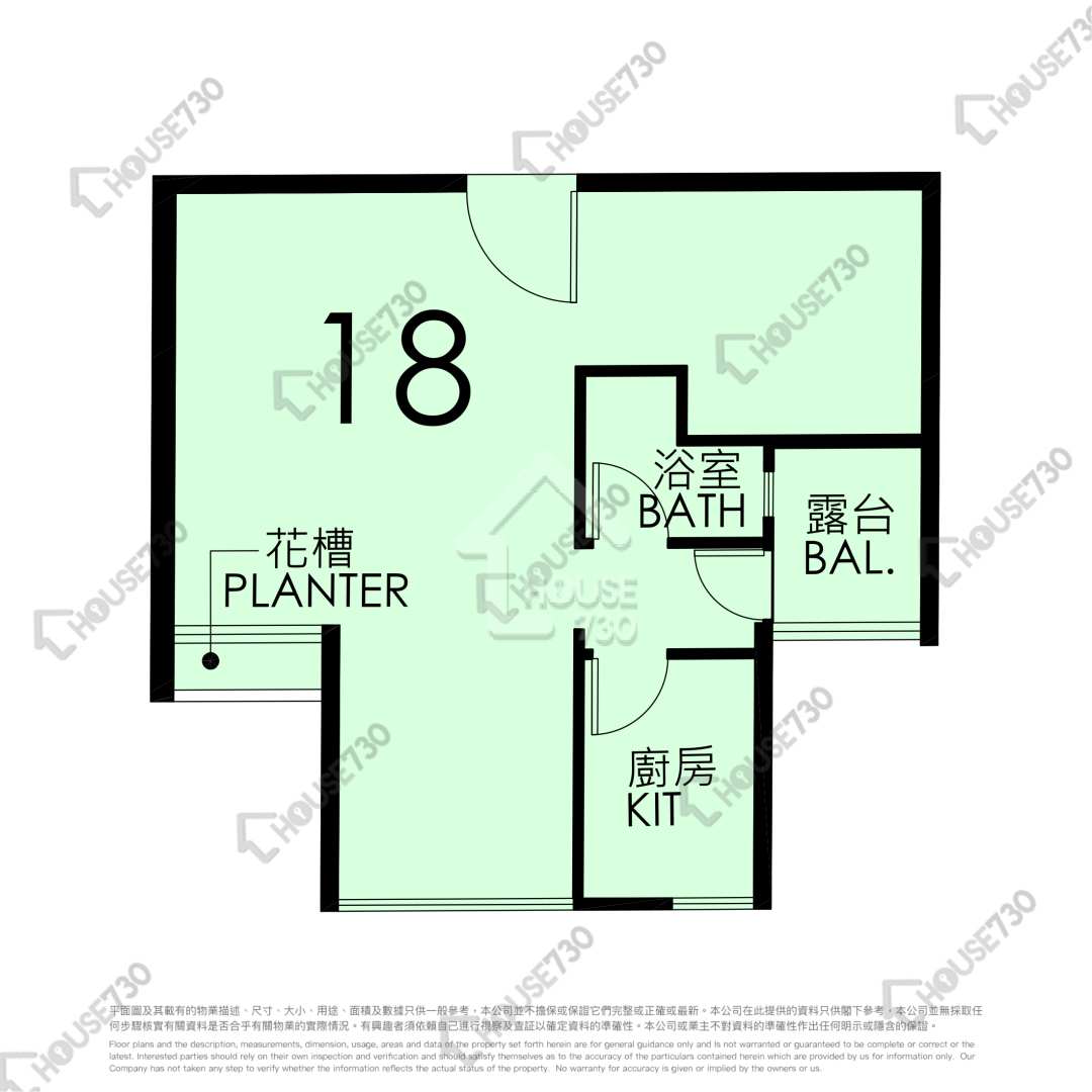 Ap Lei CHau LEI TUNG ESTATE Lower Floor Unit Floor Plan 東昇樓-高層/中層/低層-18室 House730-1099243