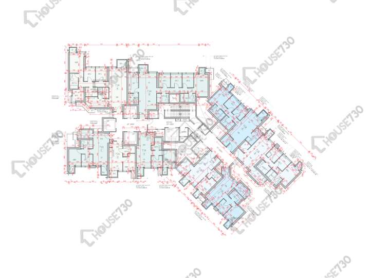 柏傲莊 平面圖 柏傲莊 3期 1座 (1A) 8-12,15-23,25-28,29樓 樓層平面圖 - House730