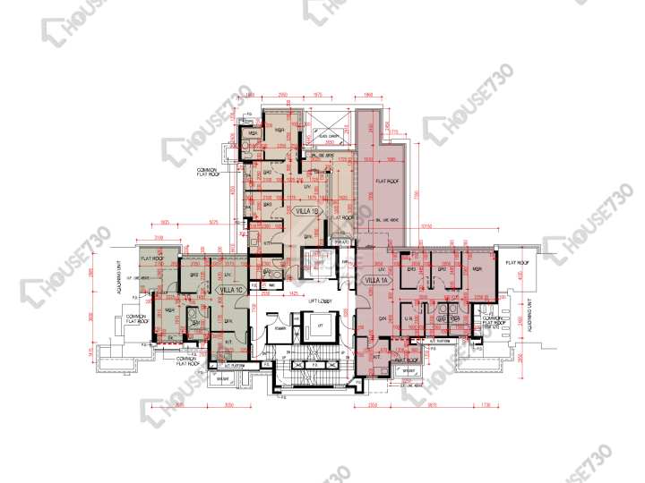 爾巒 平面圖 爾巒 菲利提諾大道 7座 1樓 樓層平面圖 - House730