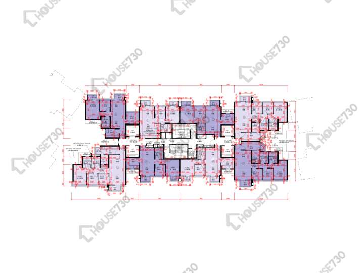 天鑽 平面圖 天鑽 12座 5-9樓 樓層平面圖 - House730