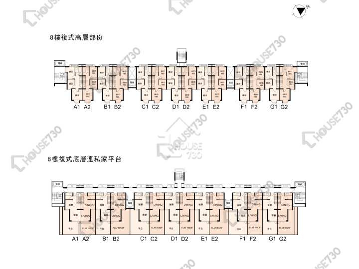 銀禧花園 平面圖 銀禧花園 銀禧閣 8樓 樓層平面圖 - House730
