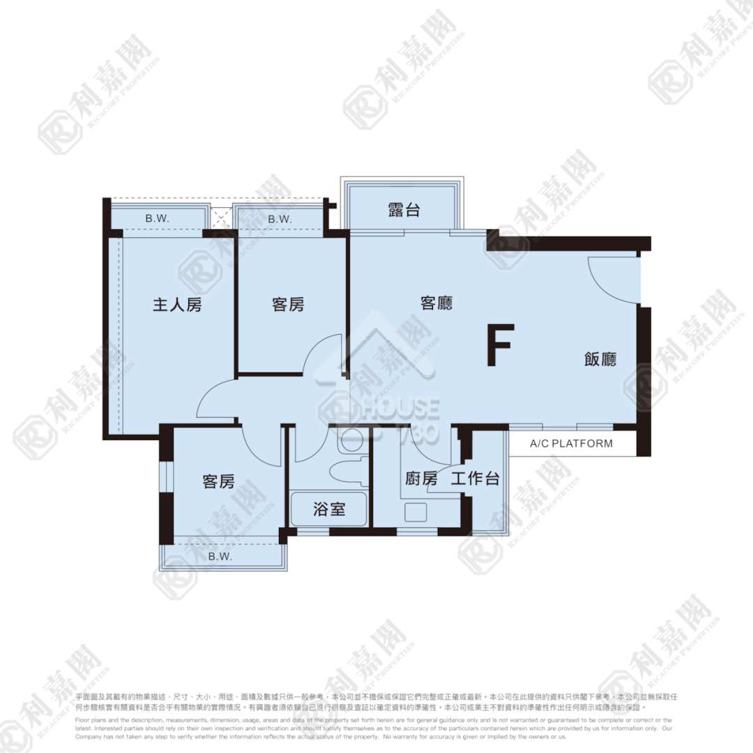 Sheung Wan CENTRE STAGE Upper Floor Floor Plan House730-6755949