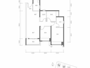 融湖盛景花園 94㎡ - House730