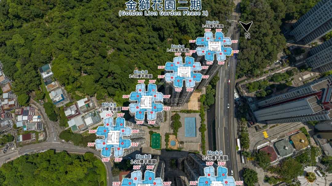 金獅花園 航拍VR - House730