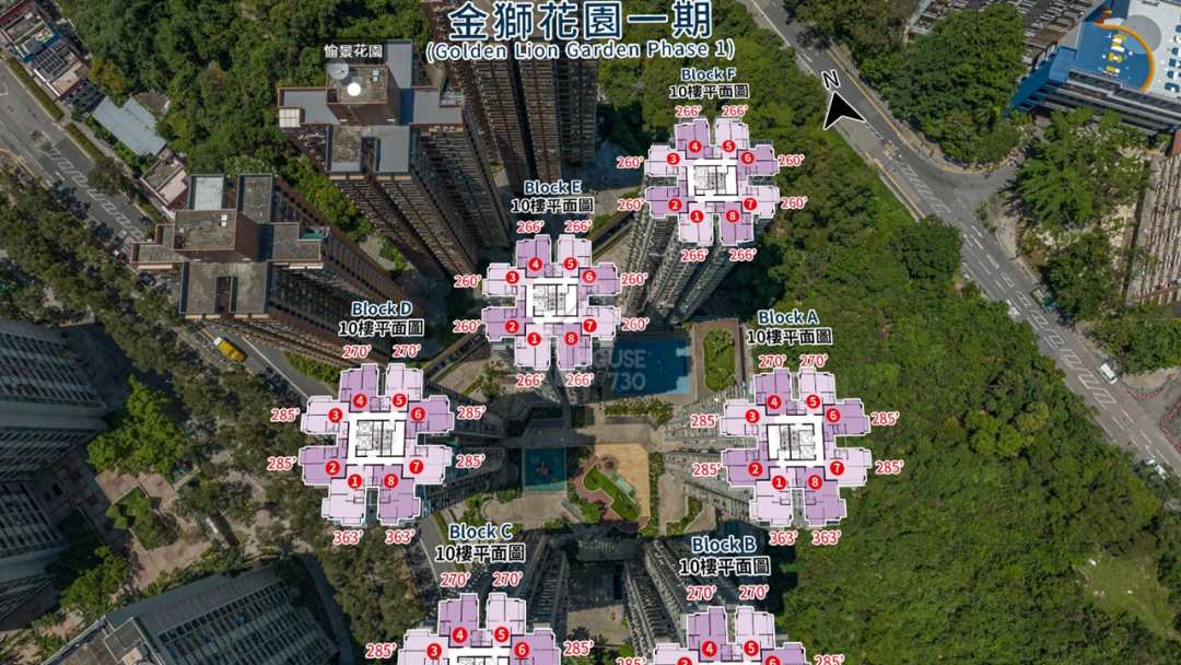 金獅花園 航拍VR - House730
