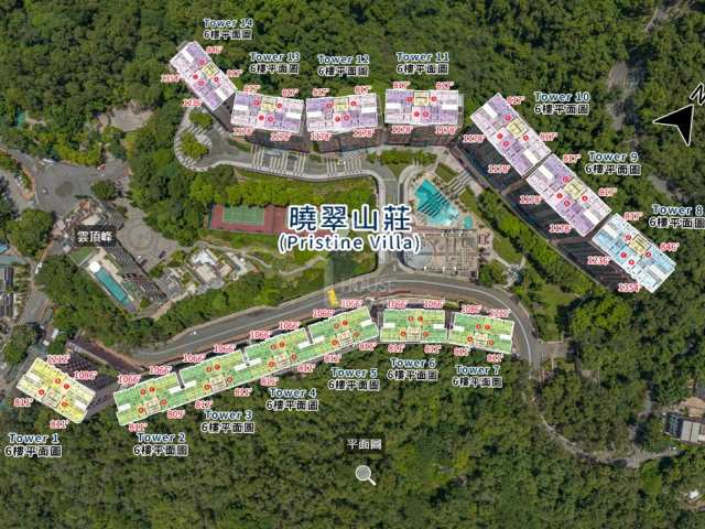 曉翠山莊 航拍VR - House730