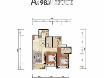 金裕星河梧桐灣 A户型 - House730