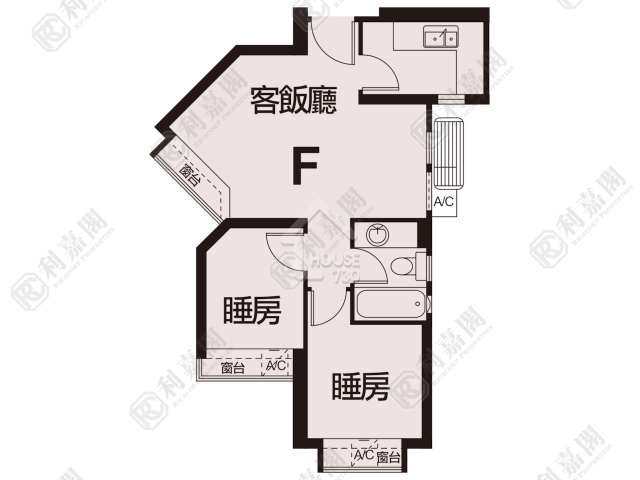 Kennedy Town CAYMAN RISE Upper Floor Floor Plan House730-6864615
