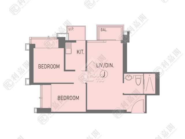 Tai Kok Tsui LIME STARDOM Upper Floor Floor Plan House730-6863889