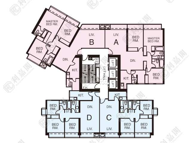 North Point PROVIDENT CENTRE Upper Floor Floor Plan House730-6864887