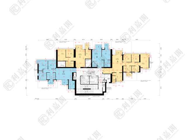Ap Lei CHau H．BONAIRE Lower Floor Floor Plan House730-6863898