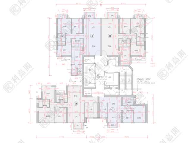Tsuen Wan West PARC CITY Upper Floor Floor Plan House730-6865019