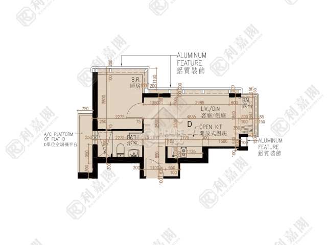 Ma Tau Wai NO. 80 MAIDSTONE ROAD Middle Floor Floor Plan House730-6864998
