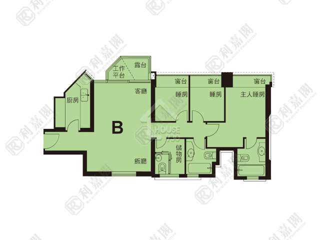 Lohas Park LOHAS PARK Middle Floor Floor Plan House730-6864993