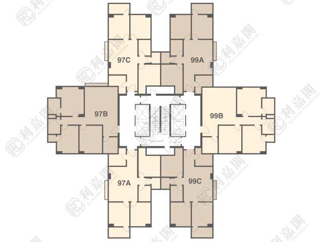 Mei Foo MEI FOO SUN CHUEN Middle Floor Floor Plan House730-6864067