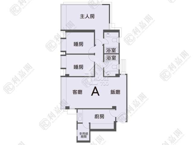 Yuen Long Town Centre SCENIC GARDEN Upper Floor Floor Plan House730-6864826