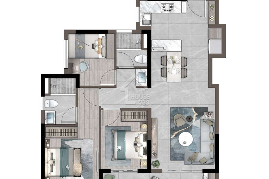 正方深悅灣 - House730