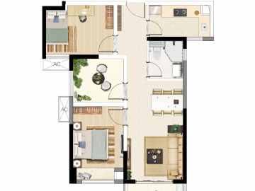 湖心金茂悅 A1戶型 - House730