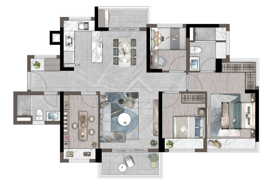 正方深悅灣 - House730