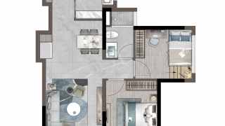 正方深悅灣 67平兩房一衛 - House730