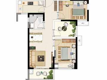 湖心金茂悅 A2戶型 - House730
