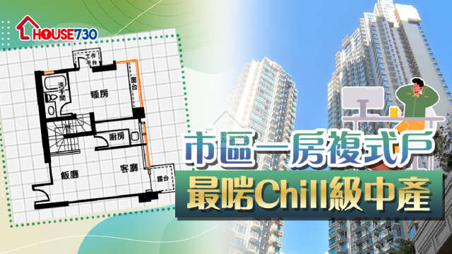 市道行情-市區一房複式戶  最啱Chill級中產-House730