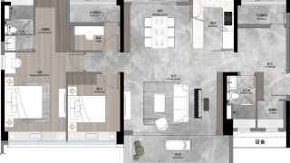 越秀天河和樾府 4房2廳2衛 - House730