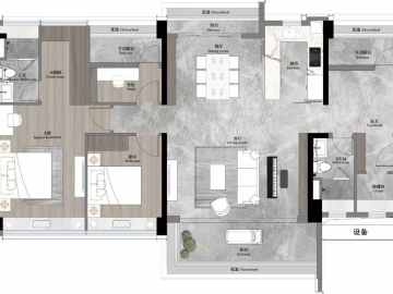 越秀天河和樾府 4房2廳2衛 - House730