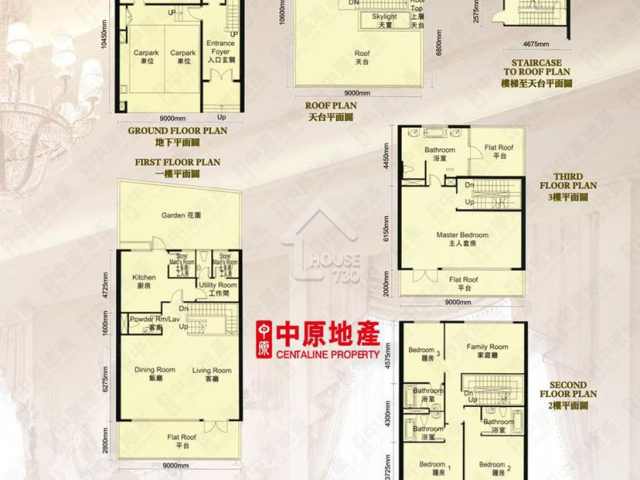 Residence Bel-air RESIDENCE BEL-AIR Whole Building Floor Plan House730-5746378