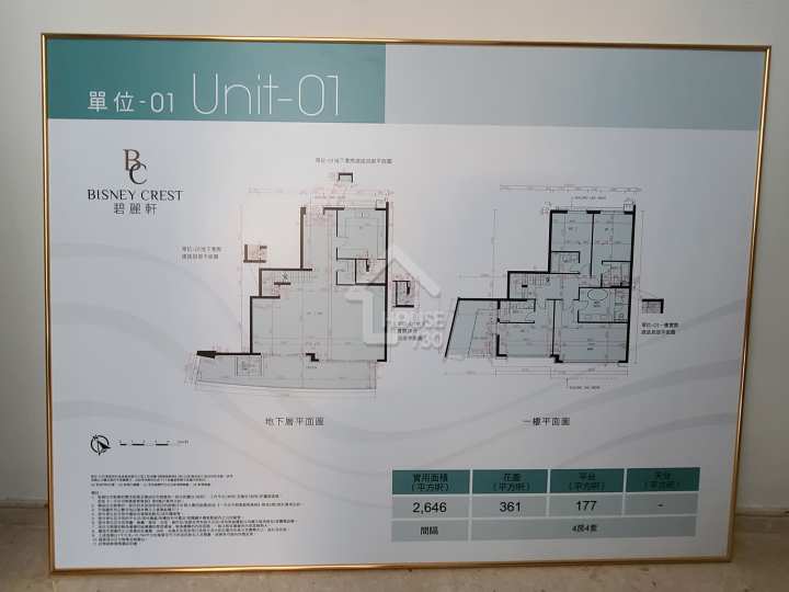 碧麗軒 示範單位 碧麗軒1號屋地下連一樓 - House730
