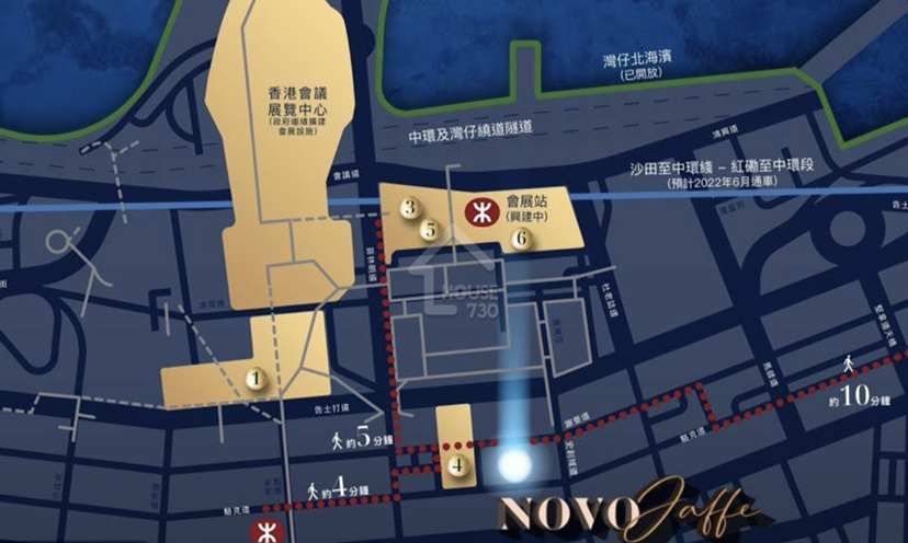 Wan Chai NOVOJAFFE Middle Floor Map House730-6145644