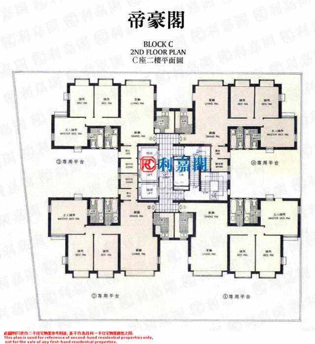 Mid-Levels West IMPERIAL COURT Upper Floor Floor Plan House730-6425003