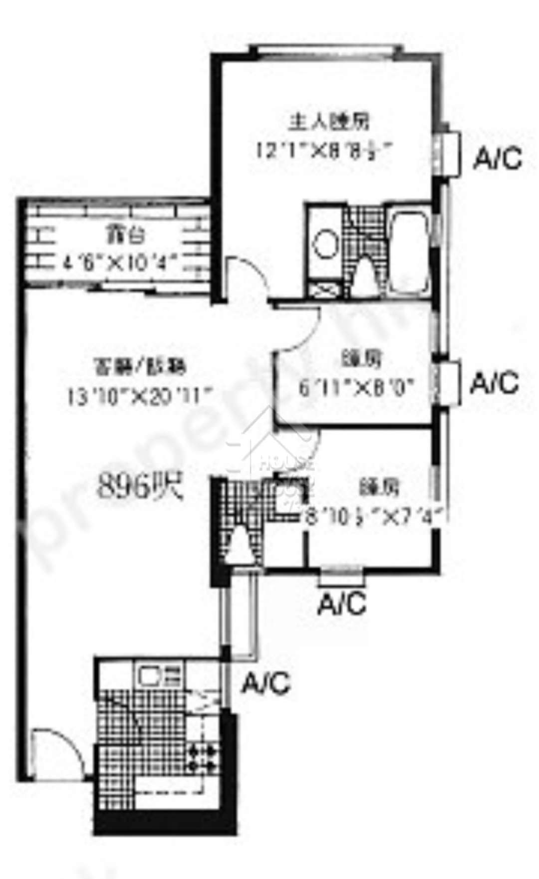Sai Wan Ho 怡昌閣 Middle Floor House730-6607793