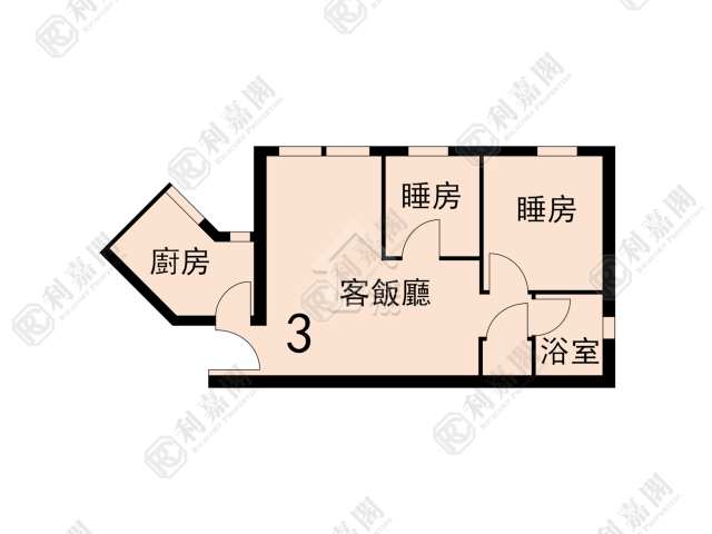 Kwun Tong CHEUNG WO COURT Upper Floor Floor Plan House730-6990232