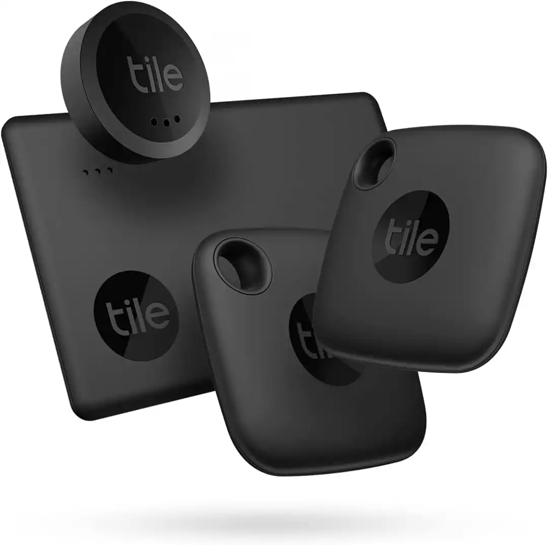 Tile Mate Essentials (2022) 蓝牙追踪器和物品定位器 4 件组