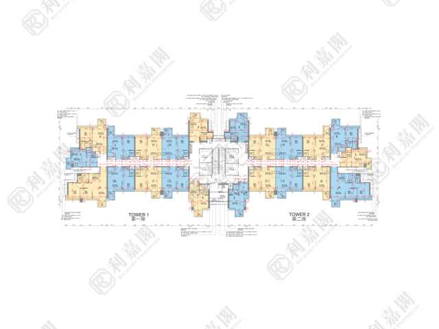 Tai Kok Tsui ELTANIN‧SQUARE MILE Upper Floor Floor Plan House730-7122423