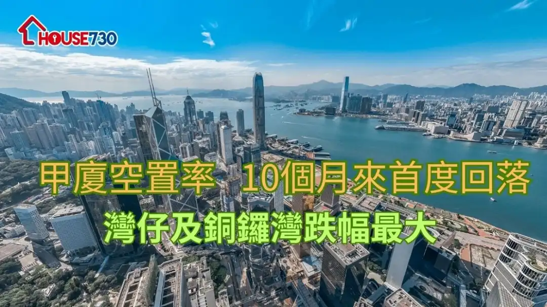 商厦市况｜甲厦空置率10个月来首度回落     湾仔及铜锣湾跌幅最大