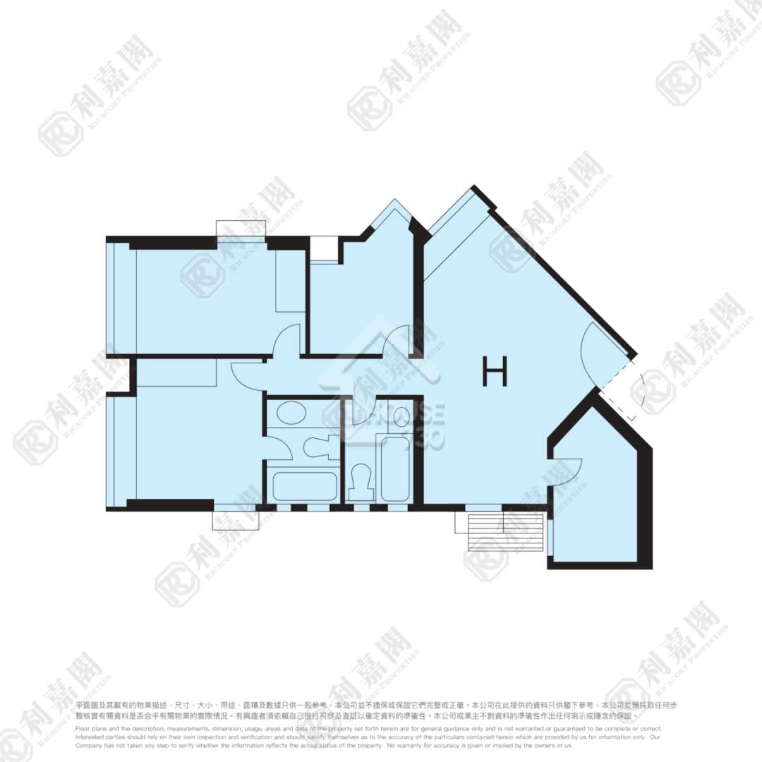 蓝田 丽港城 中层 平面图 House730-7183130