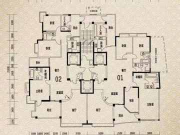 流花君庭 L2棟01戶型 - House730