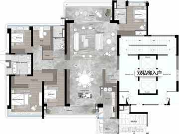琶洲樾 275m²戶型 - House730