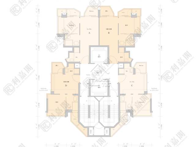 Cheung Sha Wan MAISON ROSE Upper Floor Floor Plan House730-7243504
