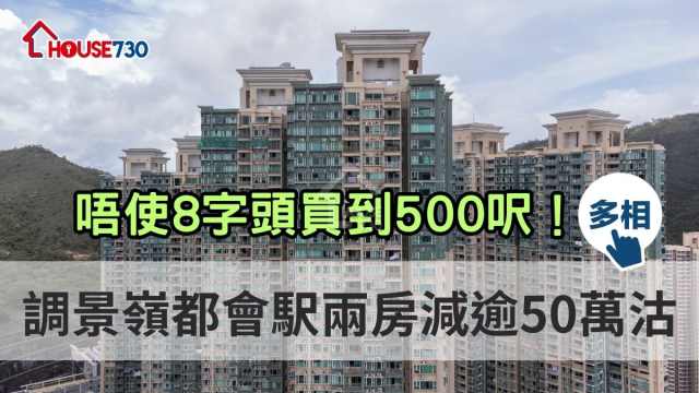 二手成交｜（有相）唔使8字頭買到500呎！調景嶺都會駅兩房減逾50萬沽