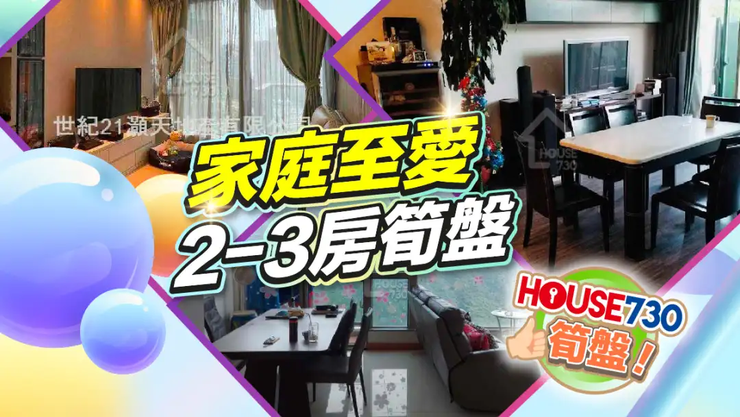 熱賣樓盤-家庭至愛 2-3房筍盤-House730