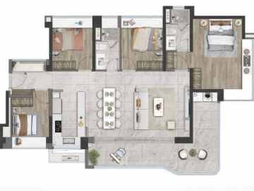 濱海潤府 143平C戶型 - House730