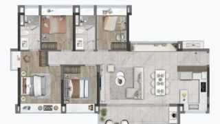 濱海潤府 125平A戶型 - House730